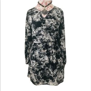 Black & White Floral Dress